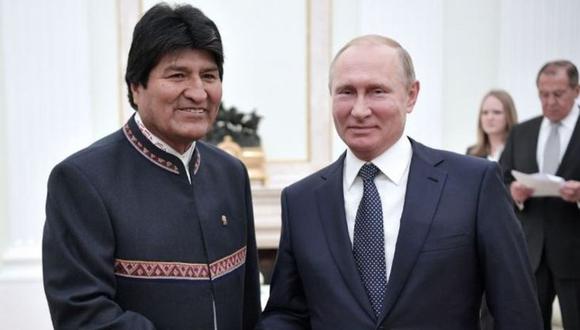 Bolivia y Rusia tienen acuerdos en el campo energético, de cooperación militar y con el apoyo ruso se construye el Centro de Investigación y Desarrollo de Tecnología Nuclear. (Foto: AFP)