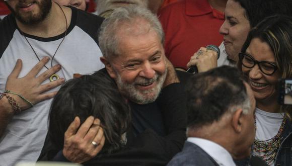Lula indicó que la elección de Alberto Fernández en Argentina puede conducir a un cambio en la región. (Foto: AFP).