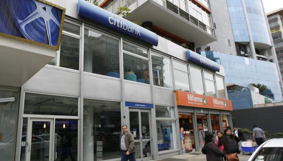 Citibank se retirará de la banca minorista en el Perú, anunció Citigroup. (Luis Gonzales)