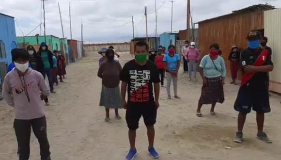 Ica: 400 familias de Huancavelica y Ayacucho residentes en Ica piden regresar a sus pueblos.