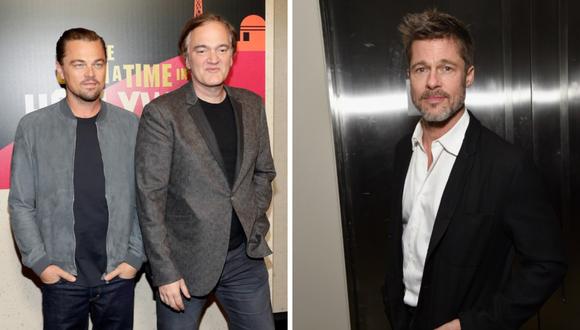 Las primeras imágenes de Brad Pitt, Leonardo DiCaprio y otros artistas en la cinta de Quentin Tarantino “Once Upon a Time in Hollywood” (Foto: AFP)