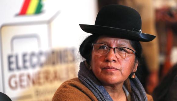 María Eugenia Choque fue detenida junto a otros exfuncionarios del Tribunal  Supremo Electoral de Bolivia. (EFE)