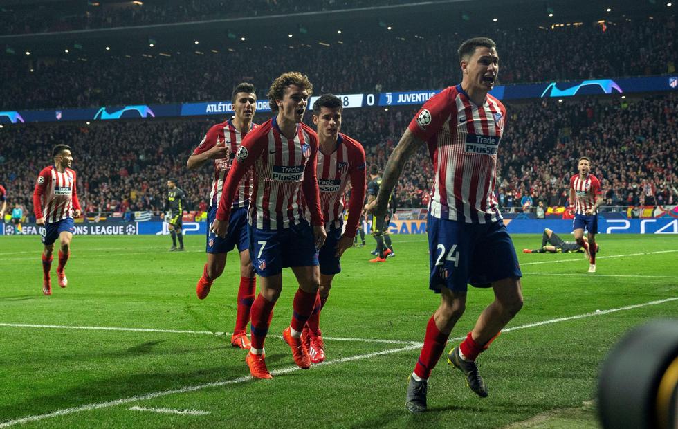 Atlético de Madrid venció 2-0 a Juventus en el Wanda Metropolitano por Champions League. (EFE)