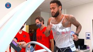 Kylian Mbappé aplaude a Neymar por su esfuerzo en esta rutina con PSG [VIDEO]