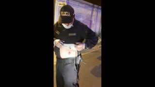 Balacera en Surco: Policía recibió disparo en abdomen, pero chaleco antibalas lo salvó [VIDEO]