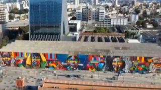 Gracias a Río 2016, Brasil ahora tiene el mural 'mais grande do mundo' [Video]