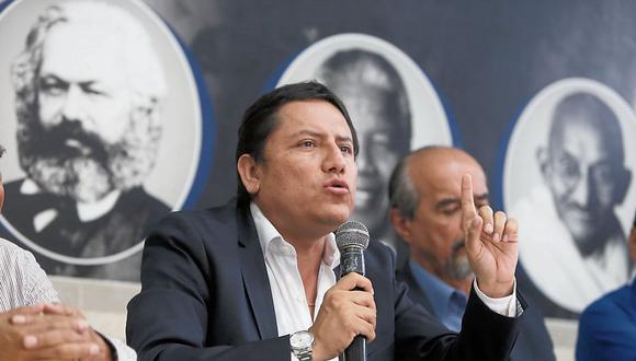 Elías Rodríguez criticó al JNE. (USI)