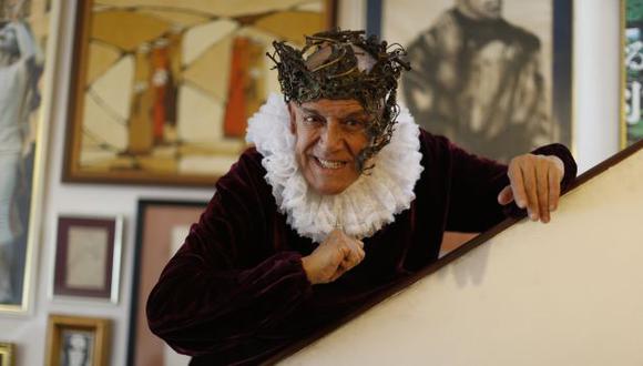 Ricardo III. Este 7 de octubre, Guillén cumple 57 años actuando. Hoy ya tiene 78 años de edad. (Mario Zapata)