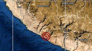 Arequipa: sismo de magnitud 4,5 se reportó en Caravelí, señala IGP