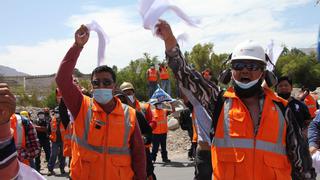 Trabajadores de mina Cuajone dan 24 horas al gobierno para cumplir demandas