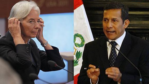 LaLagarde también se reunirá con los presidentes de México y de Brasil. (AP)