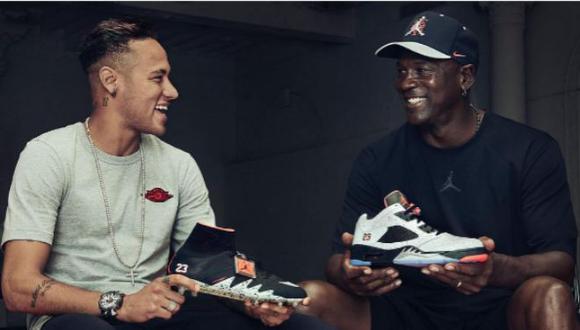 Neymar y Michael Jordan diseñan zapatillas para los Juegos Olímpicos. (EFE)