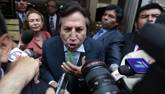 Alejandro Toledo denunció que quieren sacarlo de la campaña electoral. (Luis Gonzales)
