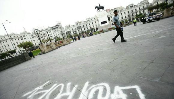 Evento que terminó en vandalismo fue autorizado por la Municipalidad de Lima. (Difusión)