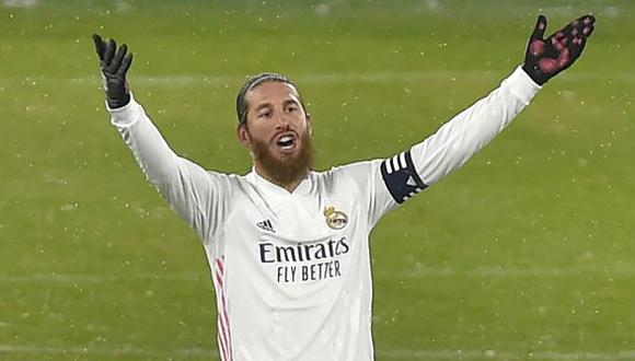 Sergio Ramos dio positivo por coronavirus, anunció Real Madrid. (Foto: AFP)