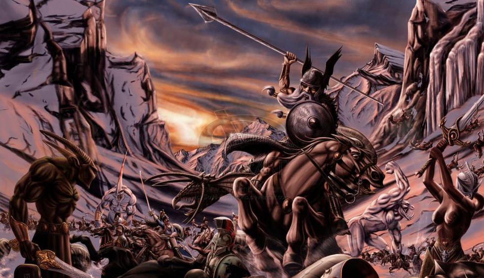 Ragnarök, 22 de febrero de 2014: mañana se librará una batalla entre dioses, monstruos y gigantes. (Internet)