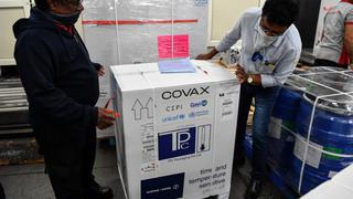 Covax Facilty sincera el número de vacunas que podría entregar a Perú este año