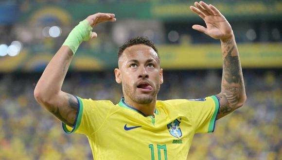 Neymar es la cara principal de Blaze, un casino online de apuestas (Foto: AFP).
