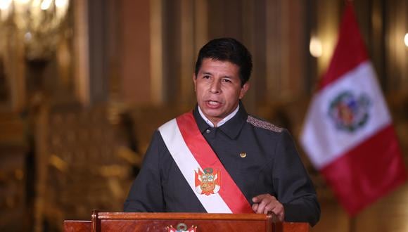 Pedro Castillo anunció toque de queda para el martes 5 de abril durante un mensaje a la Nación. (Foto: Presidencia)