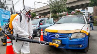Más de 250 taxistas podrán desinfectar gratis sus vehículos en SJL y Callao