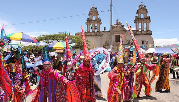 Más de 10 mil turistas llegaron para disfrutar del carnaval de Cajamarca. (USI)