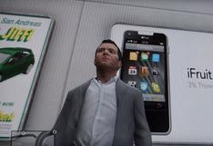'Grand Theft Auto V' predijo el diseño del nuevo 'iPhone X' [VIDEO]