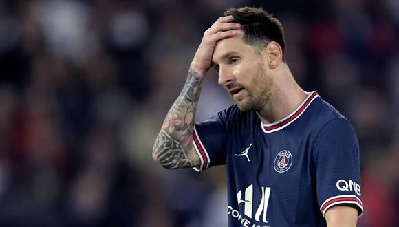 Messi es uno de los apuntados en el fracaso del PSG. (Foto: AFP)