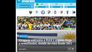 Perú vs. Uruguay: medios charrúas informan así sobre choque por cuartos de final de Copa América 2019