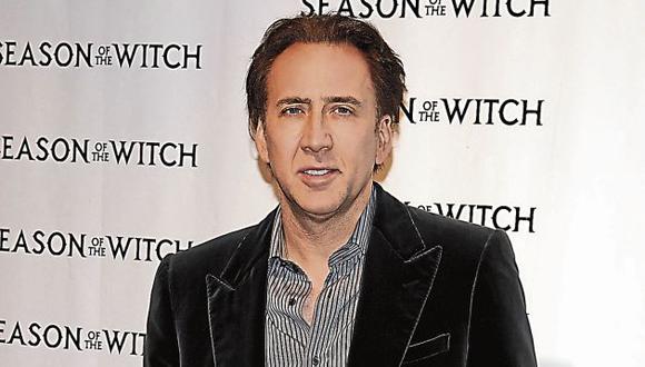 Nicolas Cage despilfarró su dinero.  (AP)