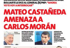 Mateo Castañeda amenaza a Carlos Morán