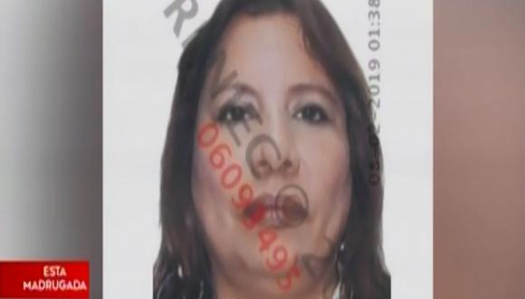 Marina de los Ángeles Bellodas Vásquez (52) recibió tres disparos de bala en el pecho. (Captura: América Noticias)