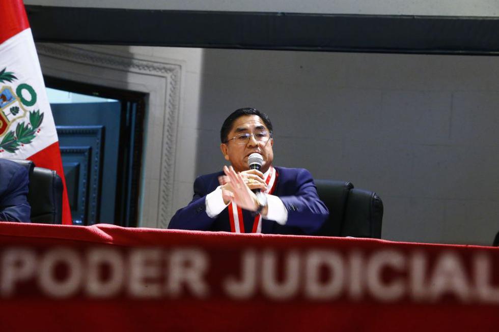 César Hinostroza es vocal supremo del Poder Judicial. (Perú21)