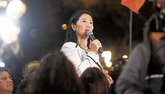 PREGUNTAS. Keiko Fujimori llegará al despacho del fiscal que la investiga por presunto delito de lavado. (GeraldoCaso/Perú21)