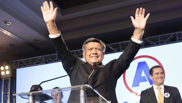 Elecciones 2016: César Acuña se mostró confiado de llegar a la segunda vuelta. (Nancy Dueñas)
