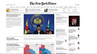 Así informó la prensa internacional sobre la renuncia de Evo Morales a la presidencia de Bolivia | Fotos