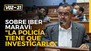 Exjefe de la Dircote sobre el protagonismo de Iber Maravi exministro de Pedro Castillo en protestas