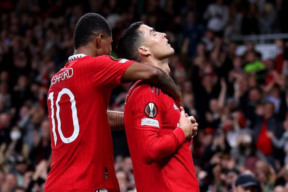 Gol Cristiano Ronaldo Así Cristiano el 3-0 de Manchester United vs Sheriff en Europa League | VIDEO | RMMD | DEPORTES PERU21