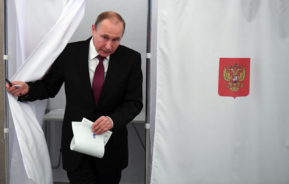 Elecciones en Rusia: Vladimir Putin es el virtual ganador de los comicios presidenciales. (AFP)
