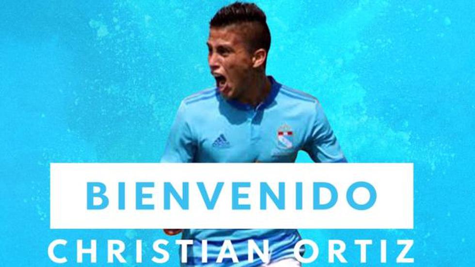Christian Ortiz es el nuevo refuerzo de Sporting Cristal. (Foto: Sporting Cristal)