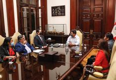 Pedro Castillo se reunió con Vladimir Cerrón y congresistas de Perú Libre en Palacio de Gobierno