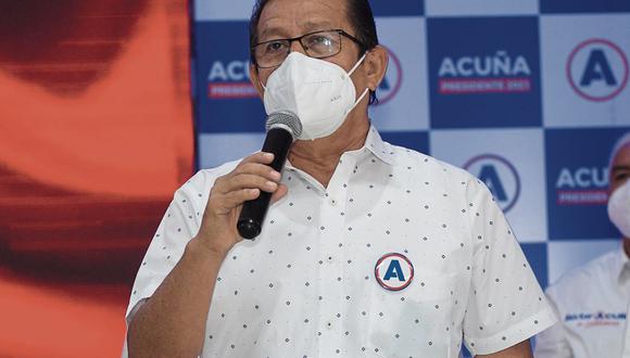 Eduardo Salhuana es el vocero de la bancada de Alianza Para el Progreso. (Foto: GEC)