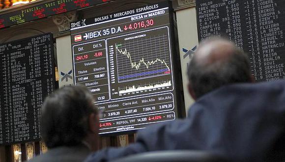 En Madrid,&nbsp;el índice IBEX 35 bajó 0.17% y terminó en 9,053.80 puntos. (Foto: Reuters)