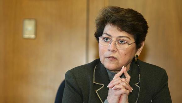 Gladys Echaíz fue elegida representante de la Fiscalía ante el JNE en 2014, pero luego renunció como fiscal suprema. (Foto: GEC)
