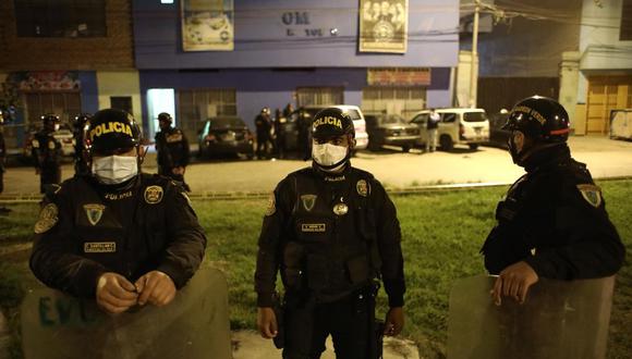 Tres muertos tras intervención policial en una discoteca clandestina en Los Olivos (Joel Alonzo/GEC)