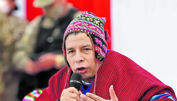 Se aferra. Pedro Castillo sigue evadiendo casos de corrupción en su gestión. (Foto: Juanpa Azabache/Presidencia del Perú)