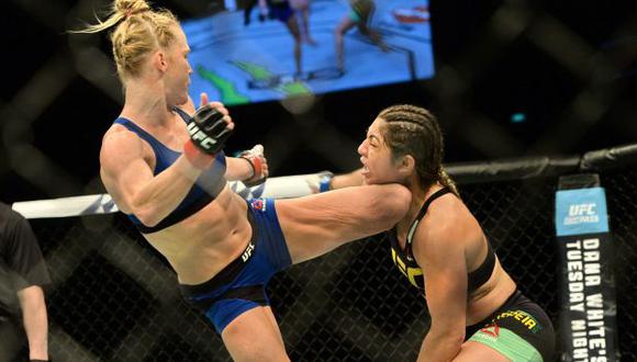 Holly Holm no ganaba en la UFC desde noviembre del 2015. (AFP)