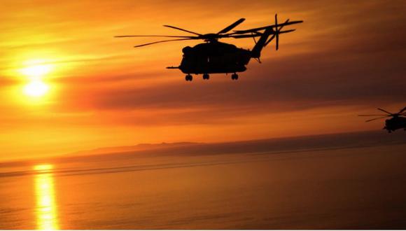 Hawai: Dos helicópteros militares se estrellaron en el mar (@USMC)