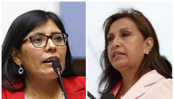 Vocera de Perú Libre señala que van 11 firmas recogidas, hasta el momento, para la moción de vacancia presidencial. (Fotos: Andina)