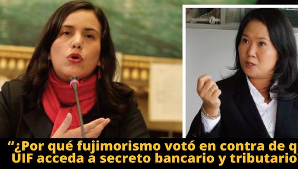 Verónika Mendoza criticó a Keiko Fujimori. (Perú21/USI)