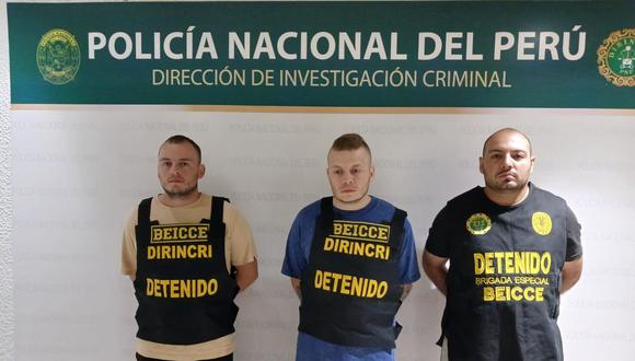Clan colombiano está vinculado con los criminales del Tren de Aragua. Foto: (PNP).
